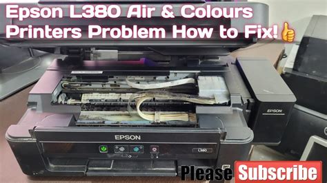 Epson Printer L380, L360 How to fix Air & Colour Print Problems ||@computergyan1987 #epson#howto ...