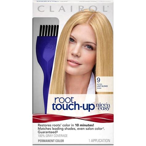 Clairol Nice 'N Easy Root Touch-Up 009 Light Blonde Light Ash Blonde | Hy-Vee Aisles Online ...