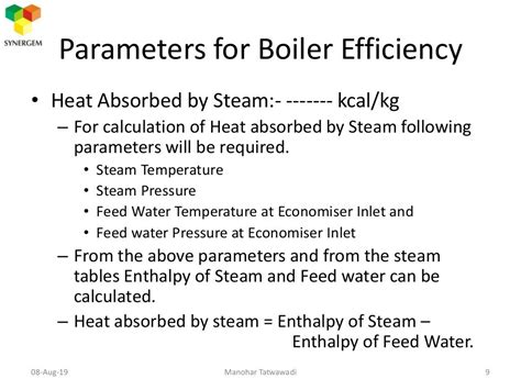 Boiler Efficiency Calculations