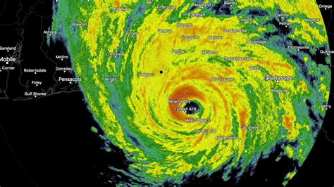 More Hurricane Michael Satellite and Radar Loops - YouTube