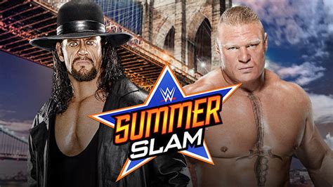 The Undertaker vs. Brock Lesnar à SummerSlam 2015 - Paris - Paris-catch