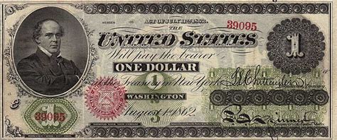 RealBanknotes.com > United States p128: 1 Dollar from 1862