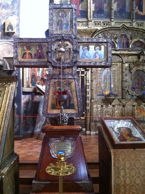 Interior of St. NIcholas Russian Orthodox Cathedral (Cathédrale orthodoxe russe Saint Nicolas ...