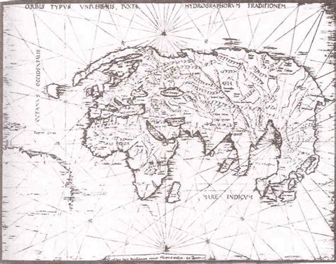 Mapamundi anterior al descubrimiento de América | Mapa del mundo, Mapas ...