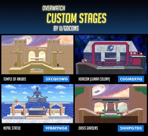 Overwatch Custom Stages (Super Smash Bros. Ultimate) : r/Overwatch