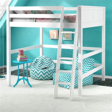 Viv + Rae Caitlynn Full Loft Bed & Reviews | Wayfair | Modern loft bed, Bedroom design, Loft bed