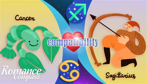 Are the compatibility of a calm Cancer with an energetic Sagittarius ...