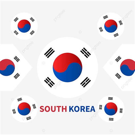 Korean Asia Country Symbol Coat Of Arms Seal Clipart Digital Download Cricut Printable South ...