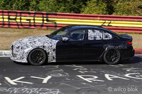 2023 BMW M3 CS Hits The Track For Final Testing