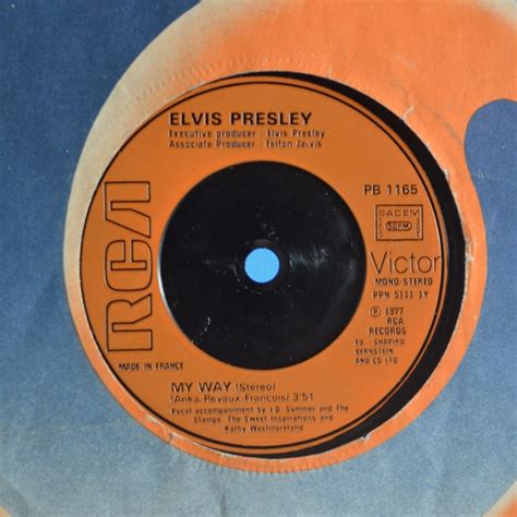 Elvis Presley My Way 7 Inch | Buy from Vinylnet