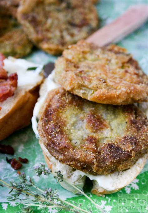 Fried Green Tomato Sandwich – The Bitter Socialite