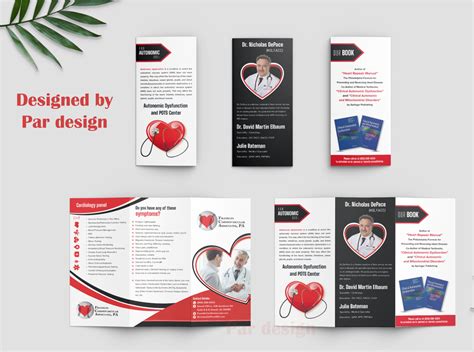 Trifold Brochure Cardiologist by PAR Design studio on Dribbble