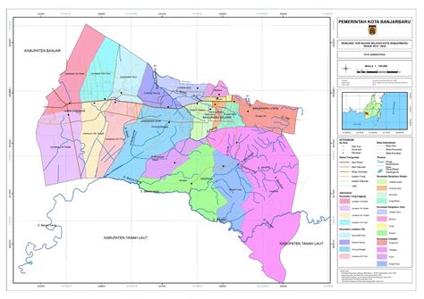 Peta Kota Banjarbaru