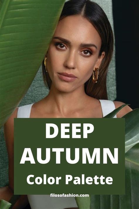 Deep Autumn Color Palette: Colors For Wardrobe and Makeup Deep Autumn ...