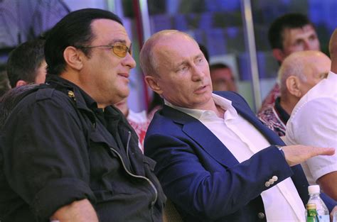 Steven Seagal appointed as special representative at Russian Foreign Ministry - CBS News