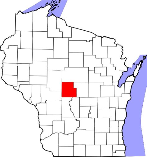 File:Map of Wisconsin highlighting Wood County.svg - Wikipedia