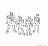 Mini Force Coloring Pages  Power Rangers Cool sketch template