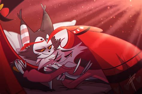 Husker Dust or Angel Husk (art made by @hntrgurl13) : r/HazbinHotel