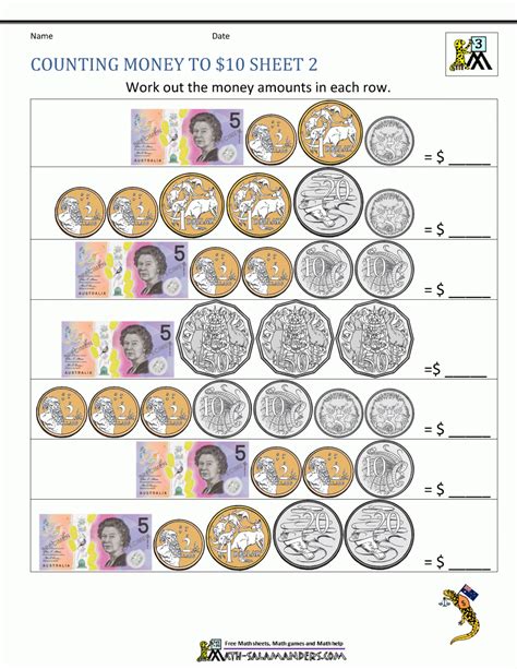 Free Printable Australian Notes | Free Printable