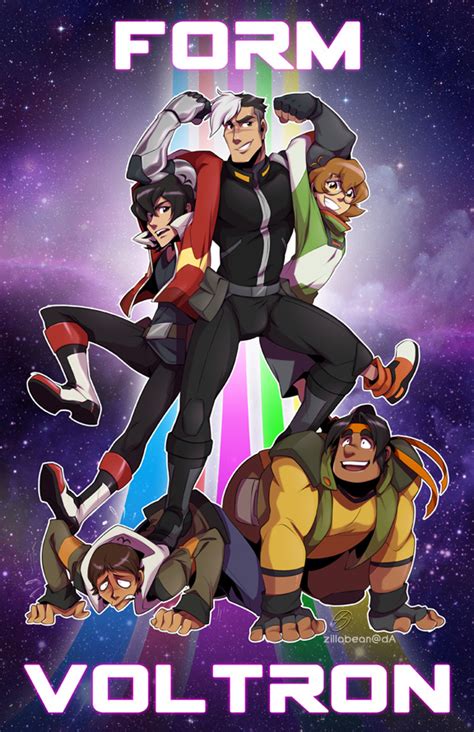 FORM VOLTRON by zillabean on DeviantArt