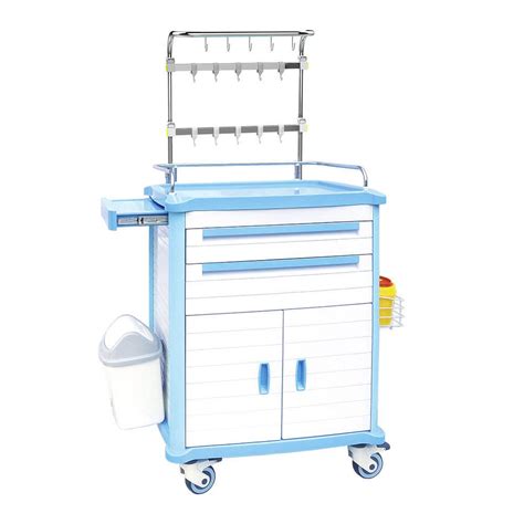 Medical trolley - HS-C-07 - Shandong HESOURCE Medical Equipment - for ...