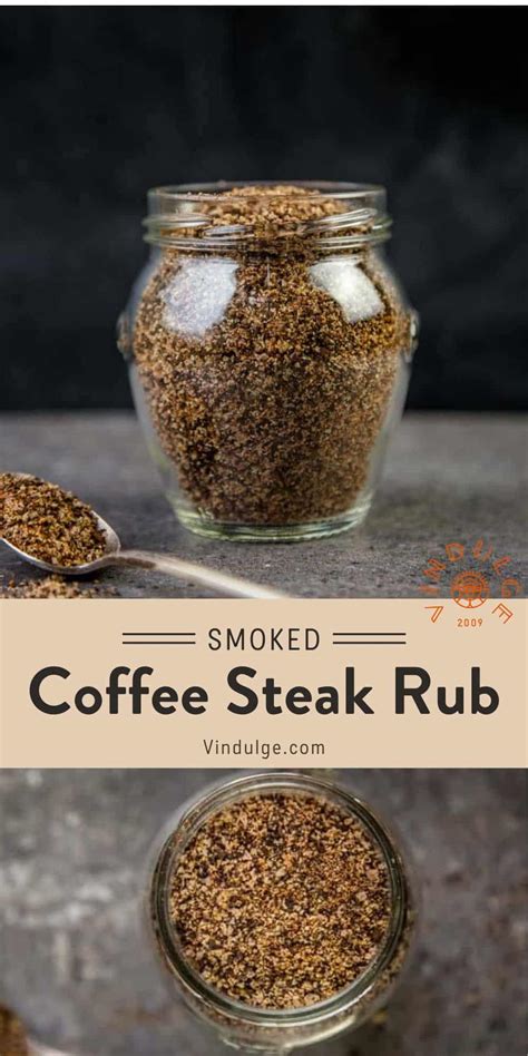 Coffee and Ancho Chili Steak Dry Rub - Vindulge