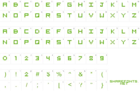 5x5 Pixel Font | wfonts.com - download free