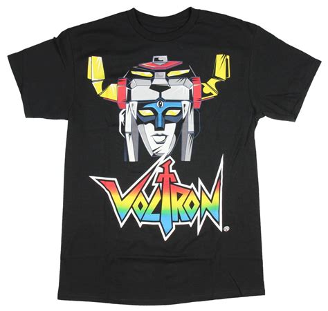 Voltron - voltron head logo black shirt - Walmart.com - Walmart.com