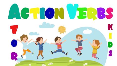 Basic Action Verbs - English Vocabulary - YouTube