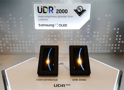 Now Samsung Unveils OLED Smartphone Display brightness Of 2,000 Nits