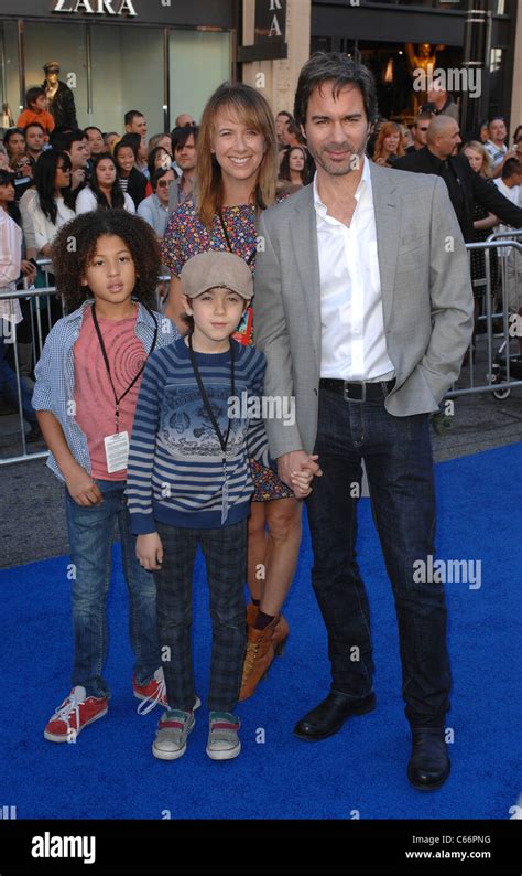 Eric McCormack, family at arrivals for GNOMEO AND JULIET Premiere, El Capitan Theatre, Los ...