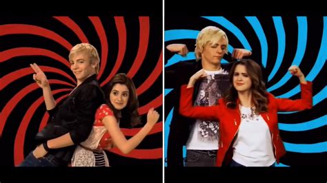 Austin and Ally theme song split screen - YouTube