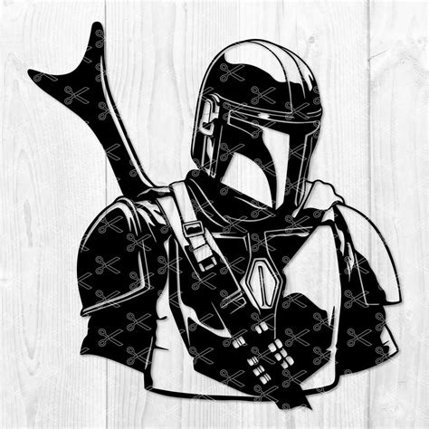 Disney Star Wars Mandalorian SVG DXF PNG Cut Files