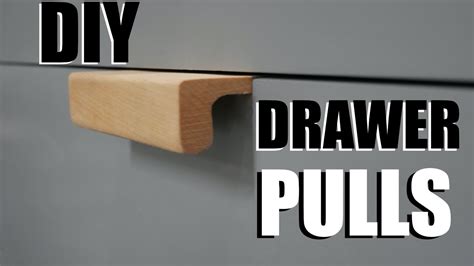 DIY Drawer Pulls - YouTube