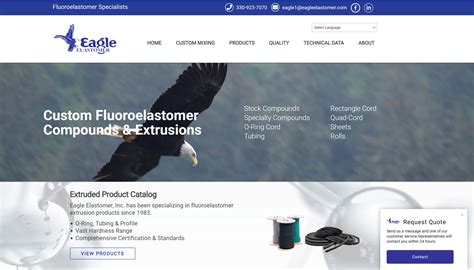 Fluoroelastomer Compound Company Site • TotalWeb Partners