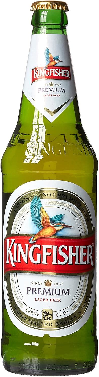 Kingfisher Premium Lager Beer, 1 x 650ml : Amazon.co.uk: Grocery