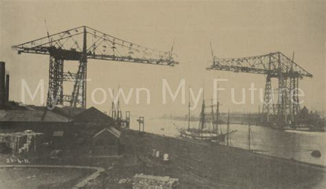 Transporter Bridge - Under Construction (1911) - My Town My Future