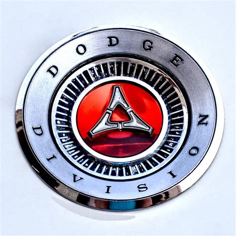 Dodge Division Classic Car Emblem Photograph by Amy McDaniel