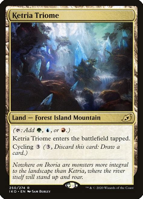 Ketria Triome - Ikoria: Lair of Behemoths - Magic: The Gathering