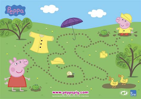 Rainy Day Activities: Download These FREE Peppa Pig Activity Sheets ...