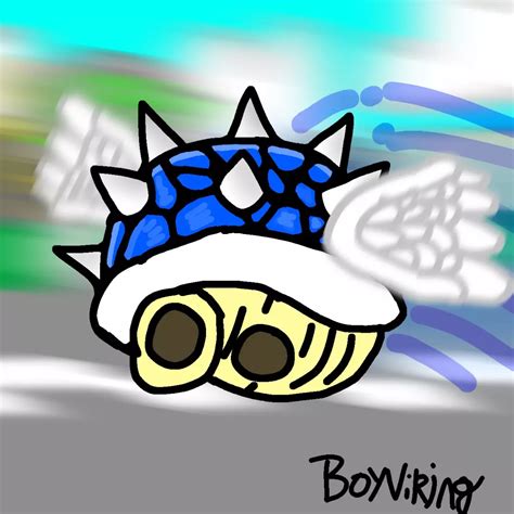 Blue Shell - Mario Kart Wii by boyviking on Newgrounds