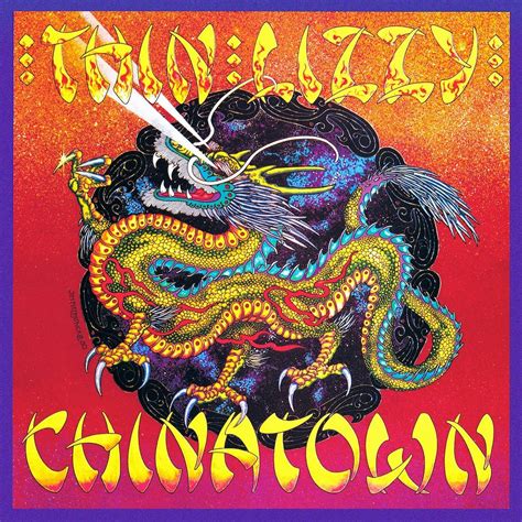 Vinyl Art Print Thin Lizzy Chinatown Album by JimFitzPatrickArtist