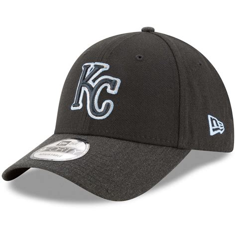 Men's Kansas City Royals New Era Black/Heathered Black The League 2 ...