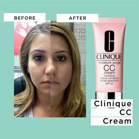 Before & After: Clinique CC Cream | Clinique cc cream, Beauty tips for hair, Hair health and beauty