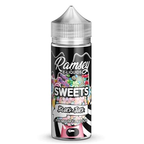 BLACKJACK SWEETS 100ML E LIQUID RAMSEY | UK Vape Store | E-Cig Clouds