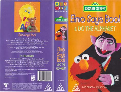 Sesame Street Elmo World Vhs Lot