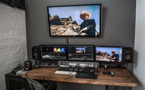 Studio | Editing suite, Video editing suite, Studio setup