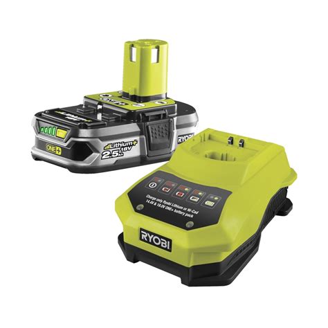 Ryobi ONE+ 18V Battery & Charger Starter Kit SKU 00295448 | Bunnings ...