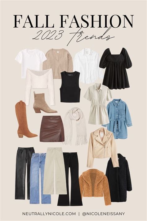 2023 Fall Fashion Trends I’m Excited To Wear — Neutrally Nicole | Fall transition outfits, Fall ...