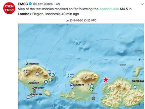 Bali earthquake LIVE updates: Lombok hit by TEN 5.0 magnitude ...